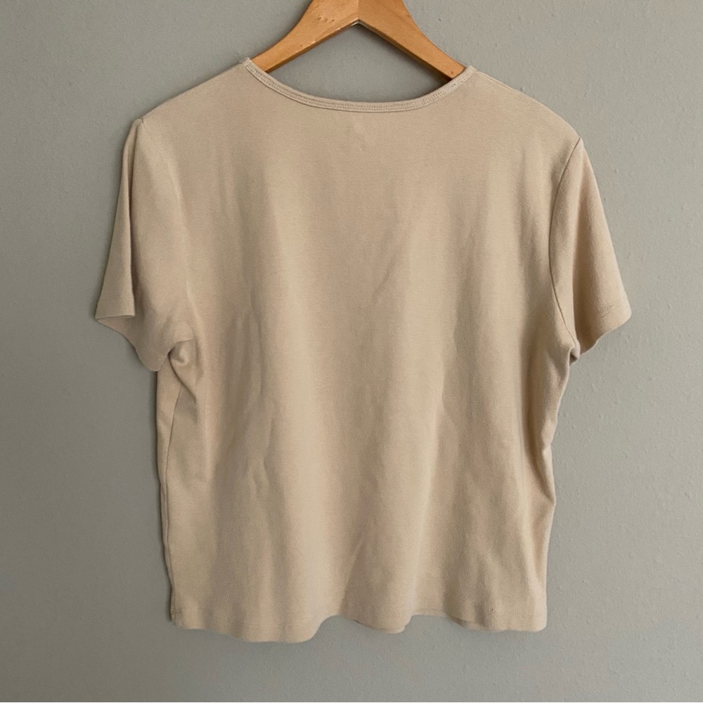 Hannah Tan Cotton Shirt - Picture 3 of 3